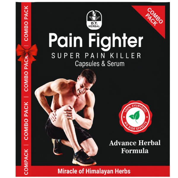 Pain Fighter SUPER PAIN KILLER Capsules & Serum